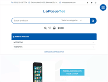 Tablet Screenshot of laplatanet.com